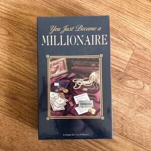 You Just Became a Millionaire Board Game New in Box